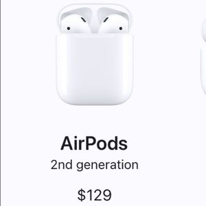 Apple Air Pods Gen 2 (like new)